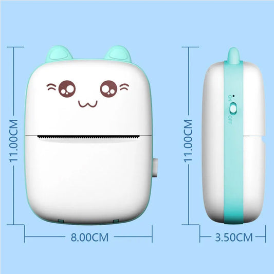 Mini Impresora Portátil + Pack 10 Rollos