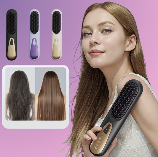 Cepillo Alisador Recargable