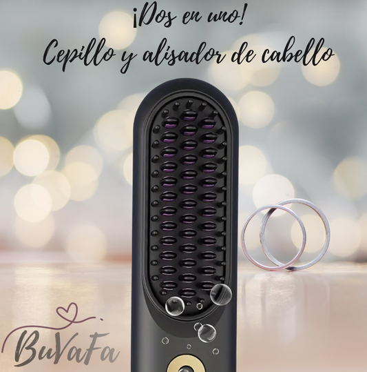 Cepillo Alisador Recargable